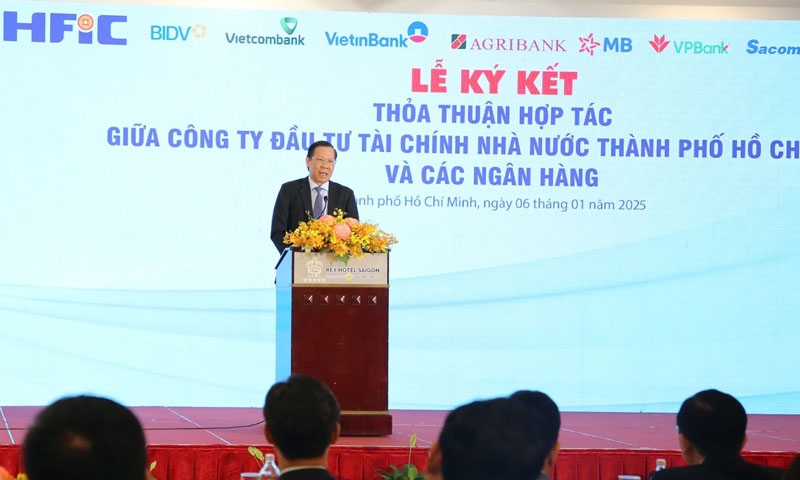 Agribank tham gia ký kết thỏa thuận hợp tác hỗ trợ TP. Hồ Chí Minh huy động vốn đầu tư các dự án trọng điểm