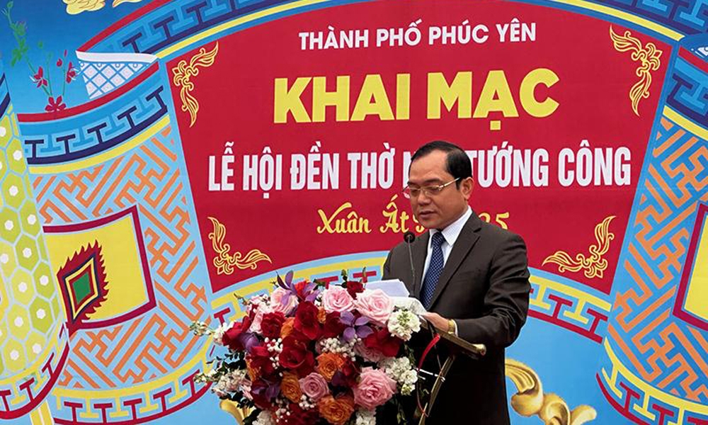 Vĩnh Phúc: Khai mạc Lễ hội đền Ngô Tướng Công - bậc anh hùng vì nước quên thân