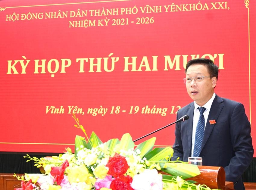 Vĩnh Phúc: HĐND thành phố Vĩnh Yên phát huy vai trò đại diện cho ý chí, nguyện vọng của nhân dân