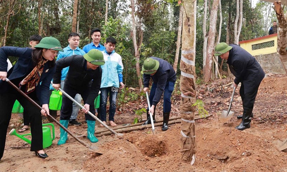 Thái Nguyên: Phát động Tết trồng cây “Đời đời nhớ ơn Bác Hồ”