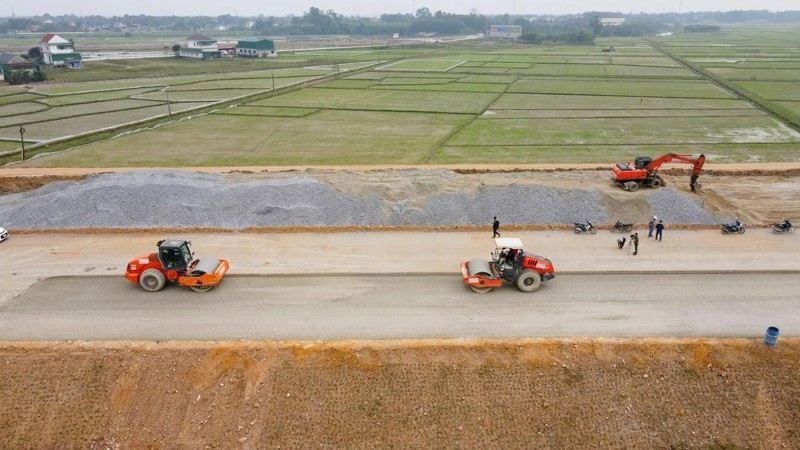 Hà Tĩnh: Tăng tốc thi công tuyến cao tốc Bắc - Nam