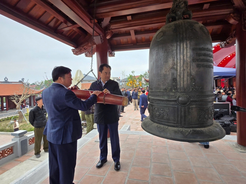 Thái Nguyên: Khai hội truyền thống đền thờ Lý Nam Đế Xuân Ất Tỵ 2025