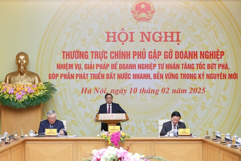 Hội nghị Thường trực Chính phủ với doanh nghiệp hàng đầu đất nước