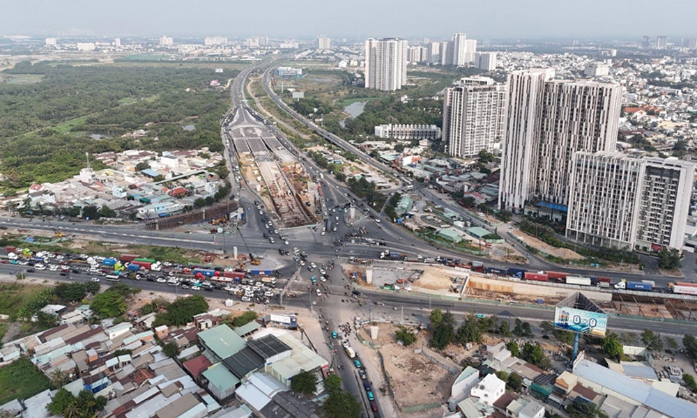 Cận cảnh nút giao An Phú hiện đại nhất Thành phố Hồ Chí Minh sau hơn 2 năm thi công