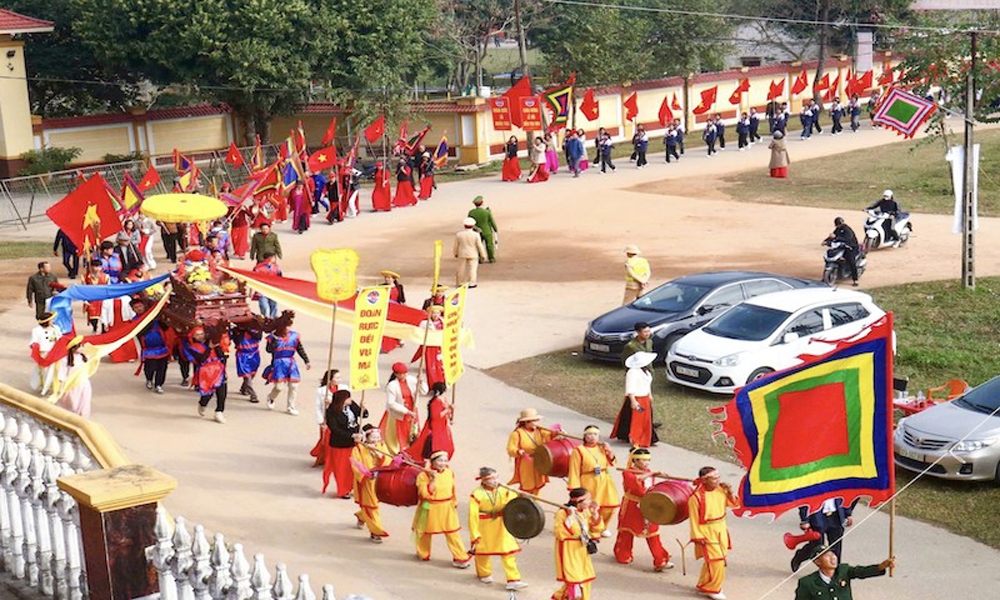 Nam Đàn (Nghệ An): Khai mạc Lễ hội đền Vua Mai năm 2025