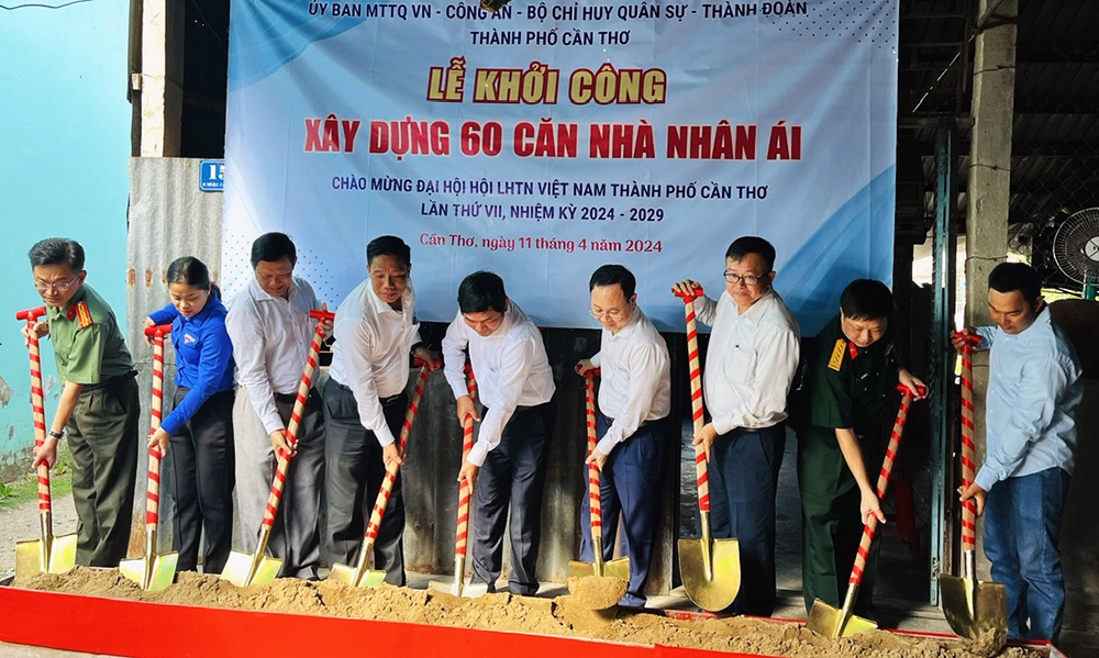 Cần Thơ: Đến ngày 30/4 hoàn thành xóa nhà tạm, nhà dột nát