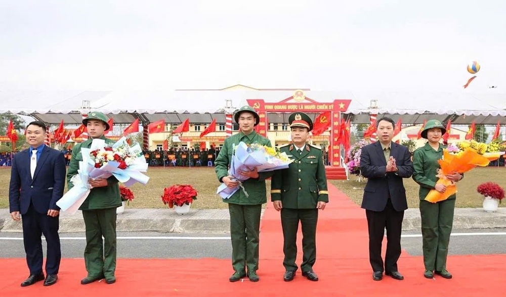 Thái Nguyên: Hoàn thành xuất sắc chỉ tiêu tuyển quân Chính phủ giao