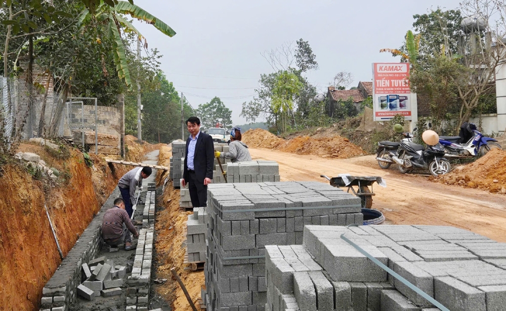 Phổ Yên (Thái Nguyên): Đẩy nhanh tiến độ dự án đường liên kết vùng đi hồ Suối Lạnh