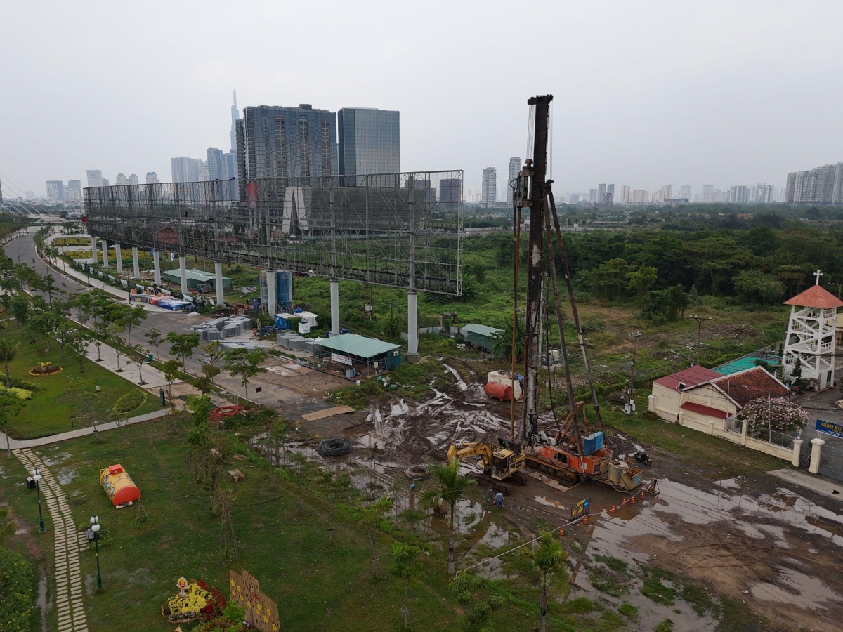 Thành phố Hồ Chí Minh: Toàn cảnh khu vực sắp khởi công cầu đi bộ bắc qua sông Sài Gòn