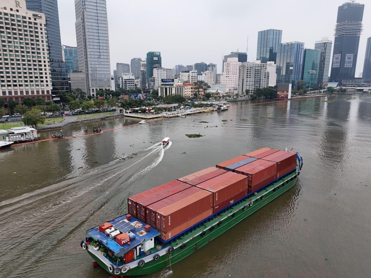 Thành phố Hồ Chí Minh: Toàn cảnh khu vực sắp khởi công cầu đi bộ bắc qua sông Sài Gòn