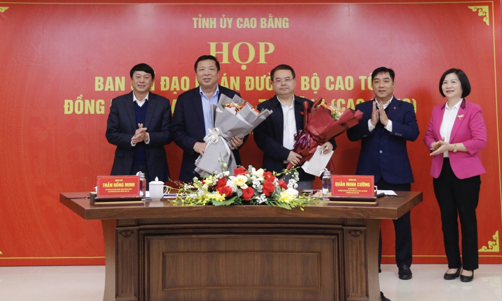 Họp Ban Chỉ đạo Dự án đường bộ cao tốc Đồng Đăng - Trà Lĩnh, chuẩn bị triển khai giai đoạn 2