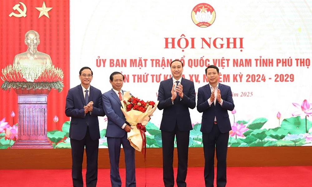 Phú Thọ: Có tân Chủ tịch Ủy ban Mặt trận Tổ quốc Việt Nam tỉnh nhiệm kỳ 2024-2029