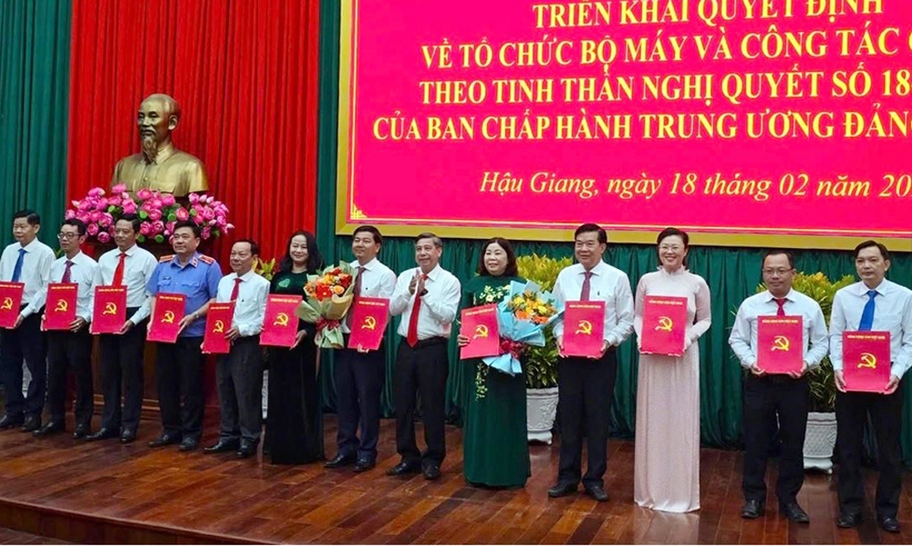 Hậu Giang: Giám đốc Sở Xây dựng giữ chức Phó Bí thư Đảng ủy chuyên trách