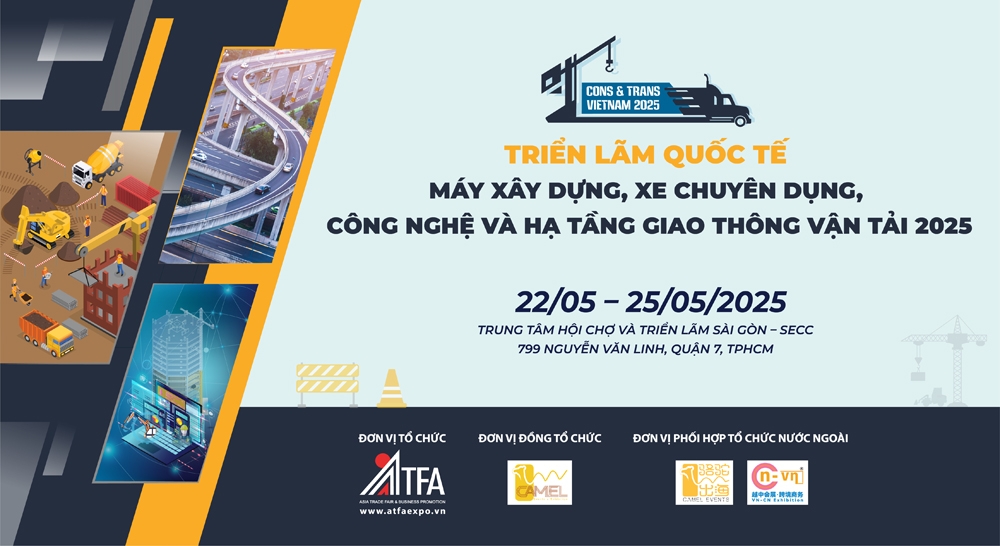 Sẽ có 100 đơn vị tham gia Triển lãm Cons & Trans 2025