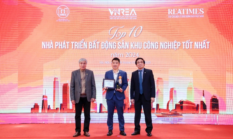 GELEX lọt Top 10 Nhà phát triển bất động sản khu công nghiệp tốt nhất năm 2024