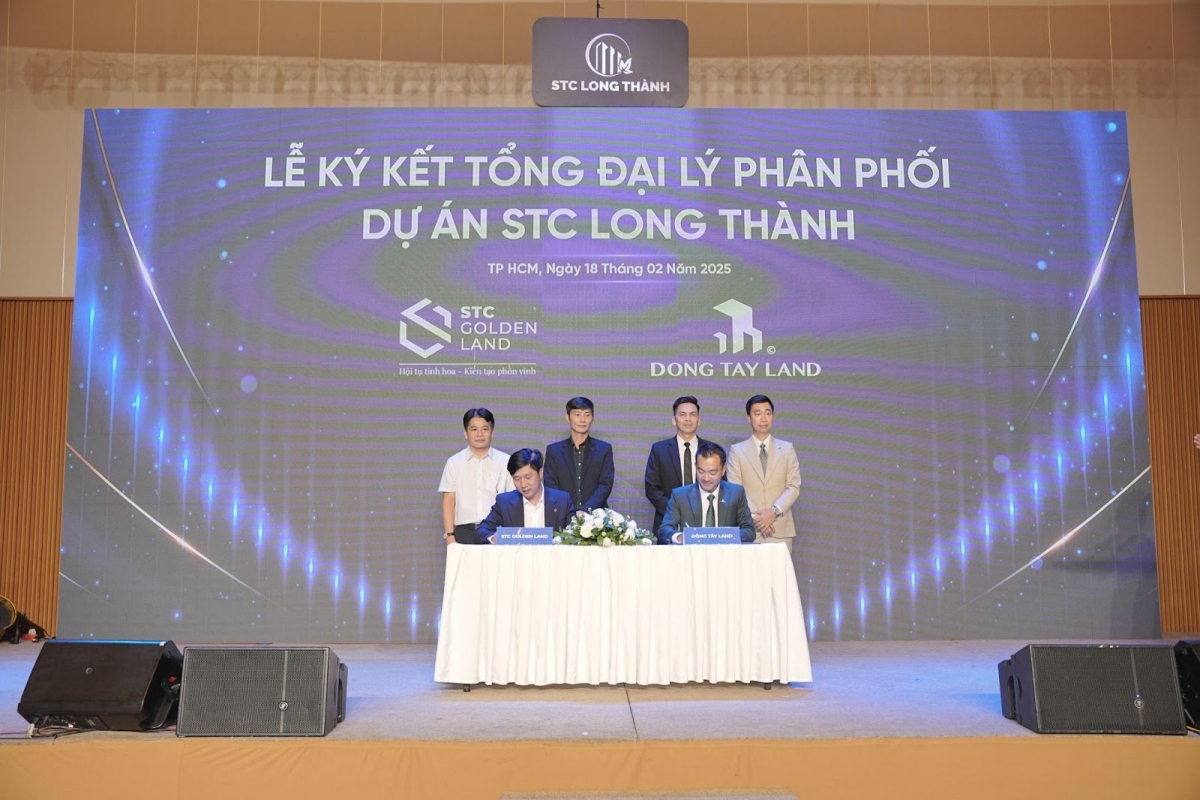 Lễ ra quân hứng khởi, Đông Tây Land trở thành Tổng đại lý phân phối STC Long Thành