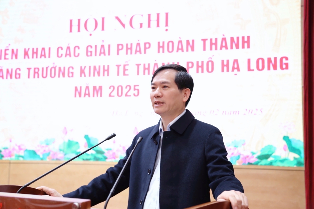 Hạ Long đặt mục tiêu tăng trưởng kinh tế 18,8% trong năm 2025