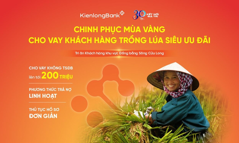 KienlongBank triển khai chương trình ưu đãi lãi suất cho vay chỉ từ 0% dành cho khách hàng cá nhân