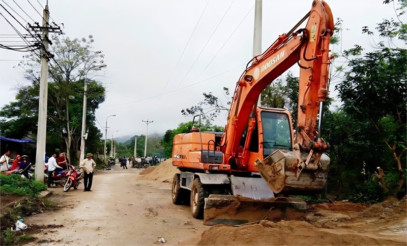 Vũ Quang (Hà Tĩnh): Triển khai thực hiện nhiều công trình hướng tới chào mừng Đại hội Đảng các cấp