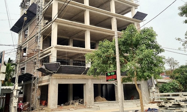 Thái Nguyên: Tòa nhà thương mại xây dựng trên đất nông nghiệp bị yêu cầu khôi phục lại tình trạng ban đầu