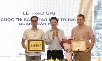  Hà Nội Lễ trao giải Cuộc thi sáng tác biểu trưng logo quận Hoàn Kiếm 