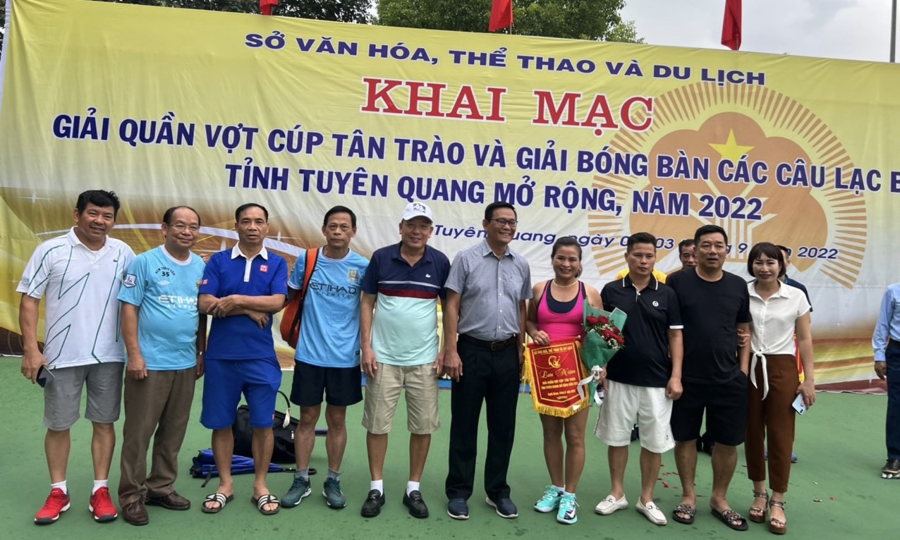 Tuyên Quang: Giải Tennis mở rộng chào mừng 77 năm Quốc khánh 2/9 và Lễ hội Thành Tuyên 2022