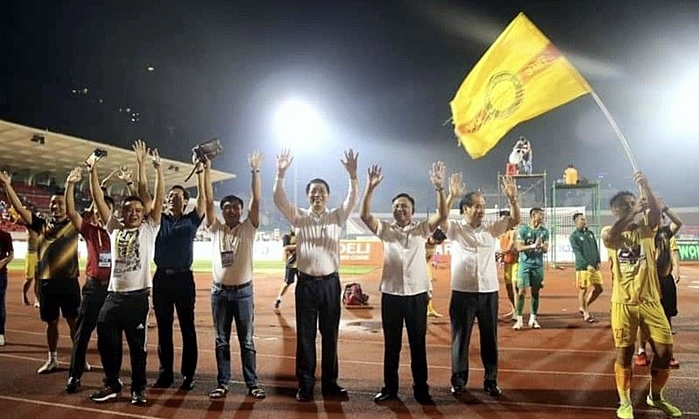Đánh bại CLB Sài Gòn, CLB Đông Á Thanh Hóa vươn lên vị trí thứ 5 trên bảng xếp hạng