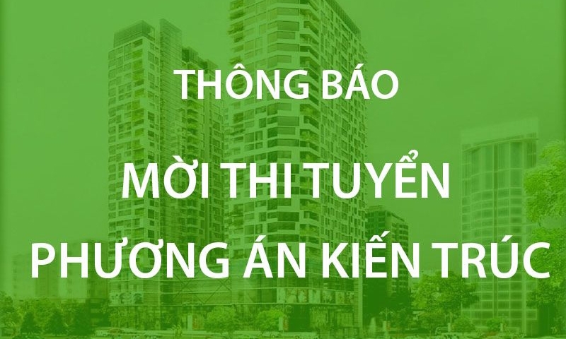 Thông báo thi tuyển phương án thiết kế kiến trúc dự án Trung tâm y tế thành phố Biên Hòa