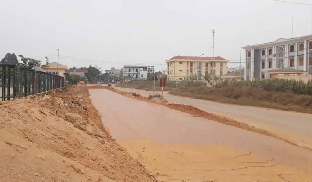 Sông Lô (Vĩnh Phúc): Đẩy nhanh tiến độ thi công một số dự án lớn trên địa bàn huyện