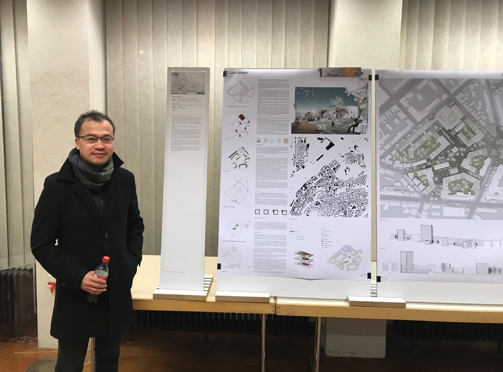 Văn phòng Kiến trúc sư Việt Nam giành giải Nhất thiết kế quy hoạch đô thị tại Đức