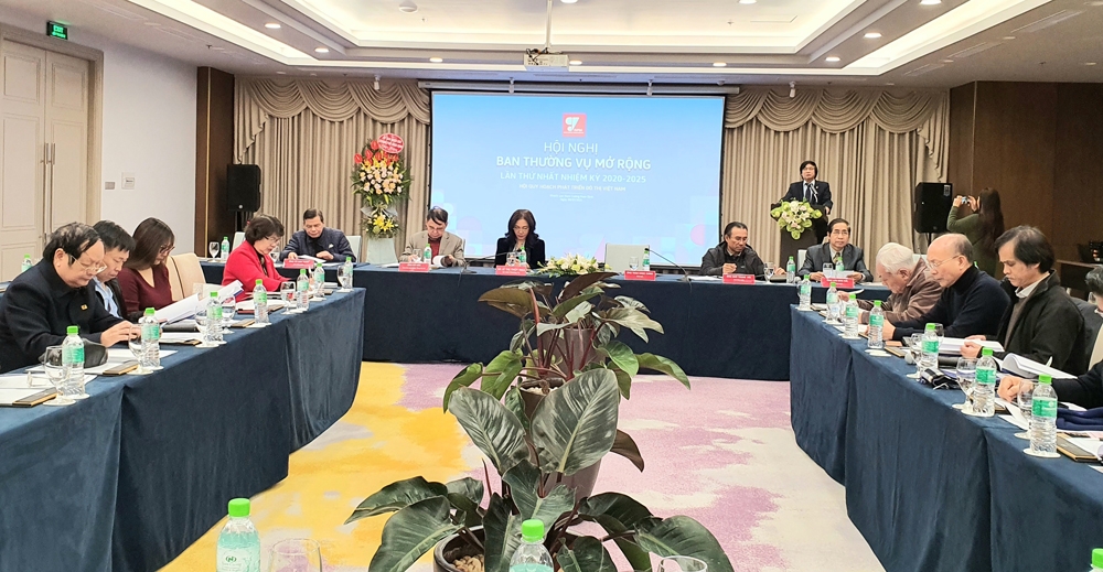 Hội Quy hoạch Phát triển đô thị Việt Nam tổ chức Hội nghị Ban thường vụ mở rộng lần thứ Nhất