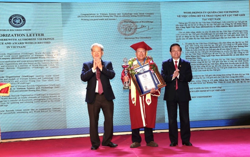 Busadco đón nhận Kỷ lục thế giới và Kỷ lục Việt Nam về khoa học công nghệ