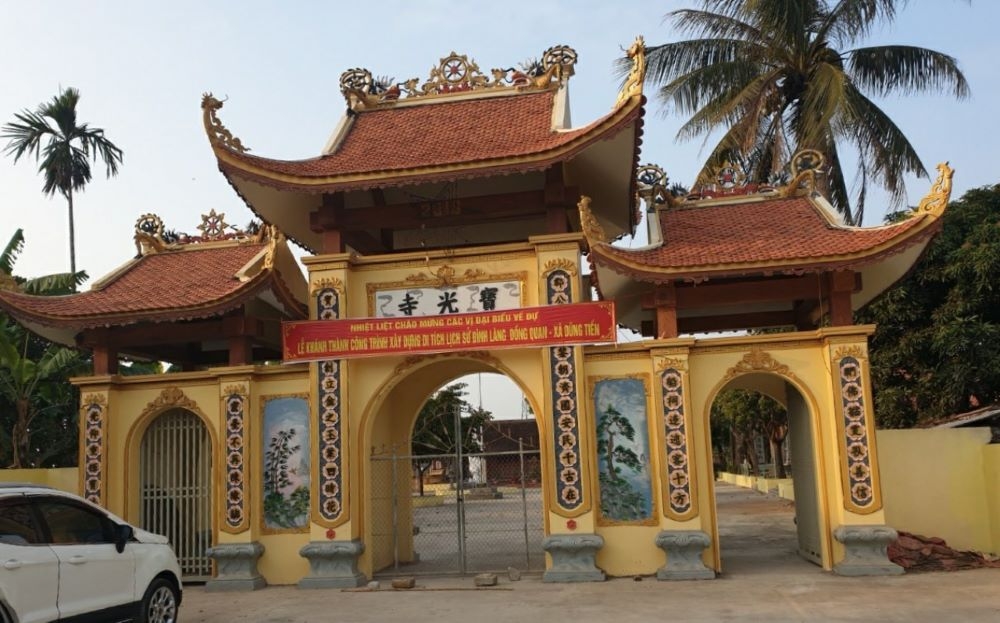 Xã Dũng Tiến, Huyện Vĩnh Bảo (Thành Phố Hải Phòng): Thơm thảo tấm lòng vàng xây dựng lại Di tích lịch sử văn hoá quê hương