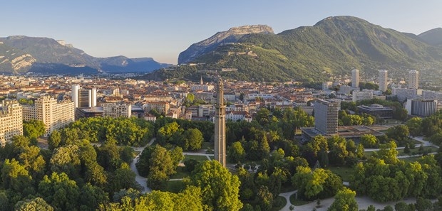Pháp Thành phố Grenoble nhận danh hiệu thủ đô xanh của châu Âu