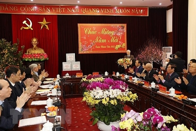 Toàn văn bài phát biểu của Tổng Bí thư dịp về chúc Tết tại Bắc Ninh