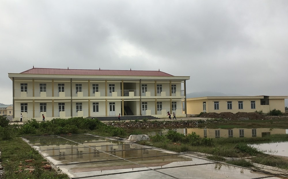 Hậu Lộc (Thanh Hóa): Trường Mầm non xây xong rồi bỏ hoang