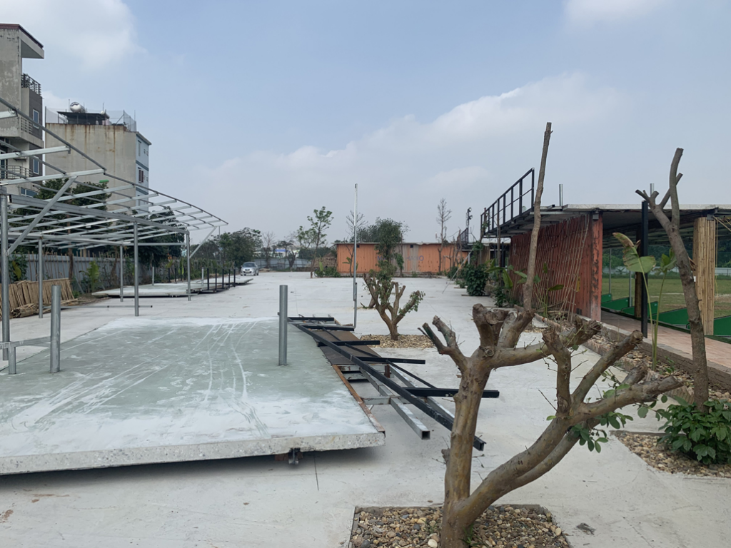 Bắc Từ Liêm (Hà Nội): Công trình sân tập golf vi phạm trật tự xây dựng tại phường Phú Diễn cơ bản được tháo dỡ