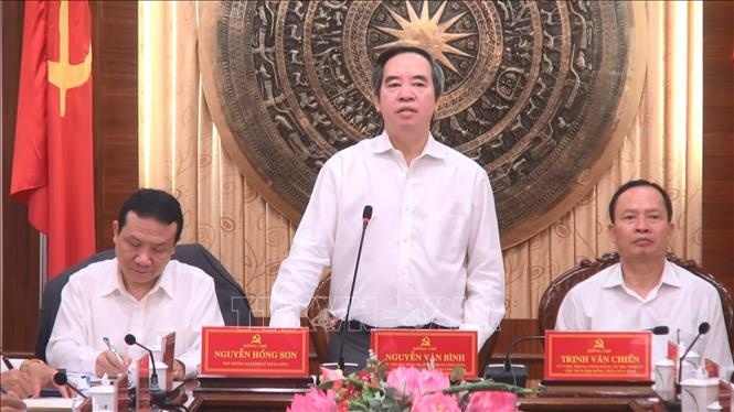 Thành lập Ban Chỉ đạo Trung ương để xây dựng đề án phát triển tỉnh Thanh Hóa