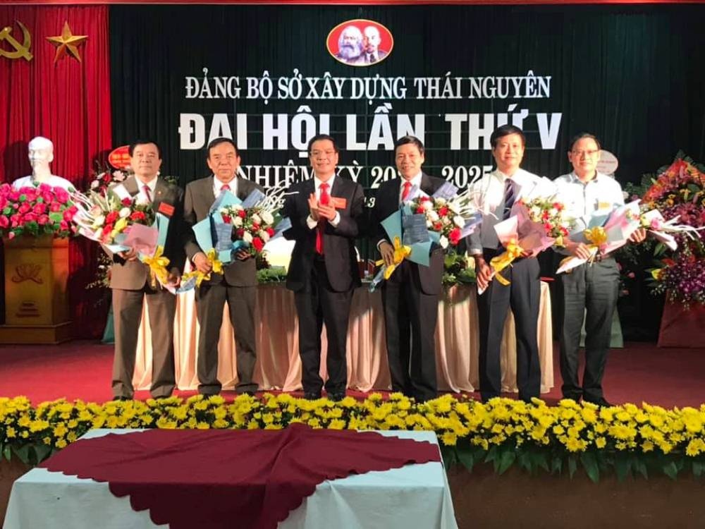 Đại hội Đảng bộ Sở Xây dựng Thái Nguyên lần thứ V