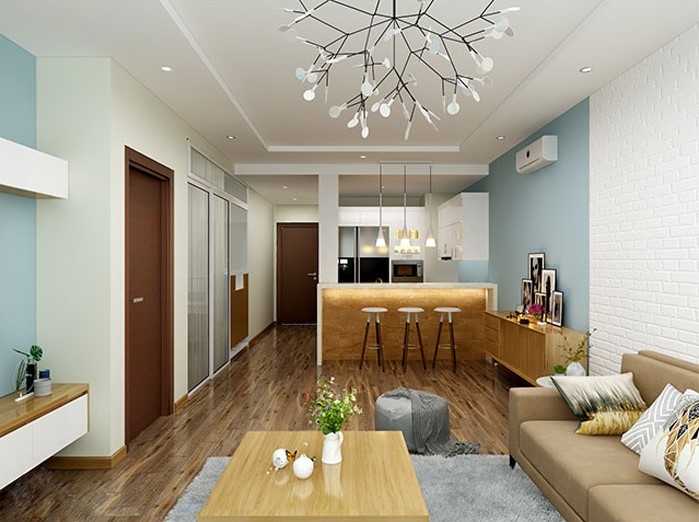 BST] 35+ Mẫu thiết kế nội thất phòng khách chung cư đẹp miễn chê
