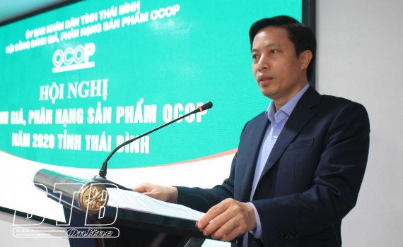 Thái Bình: Đánh giá 17 sản phẩm OCOP năm 2020