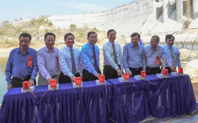 Ninh Thuận: Chặn dòng, tích nước cụm Công trình thủy lợi Tân Mỹ hiện đại của cả nước