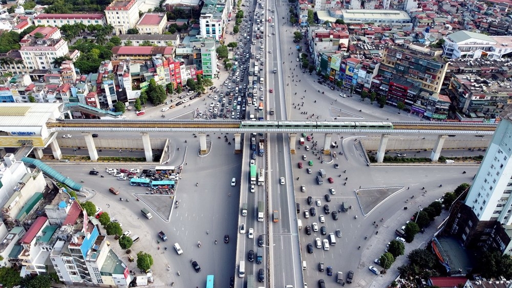 hinh anh nhung nut giao thong hien dai cua thu do ha noi