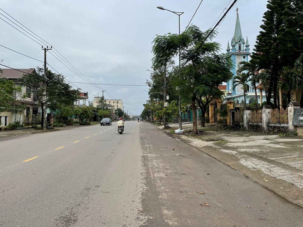Một đoạn đường số nhà rất rối rắm, thuộc tuyến đường Lý Thường Kiệt, thành phố Đông Hà.