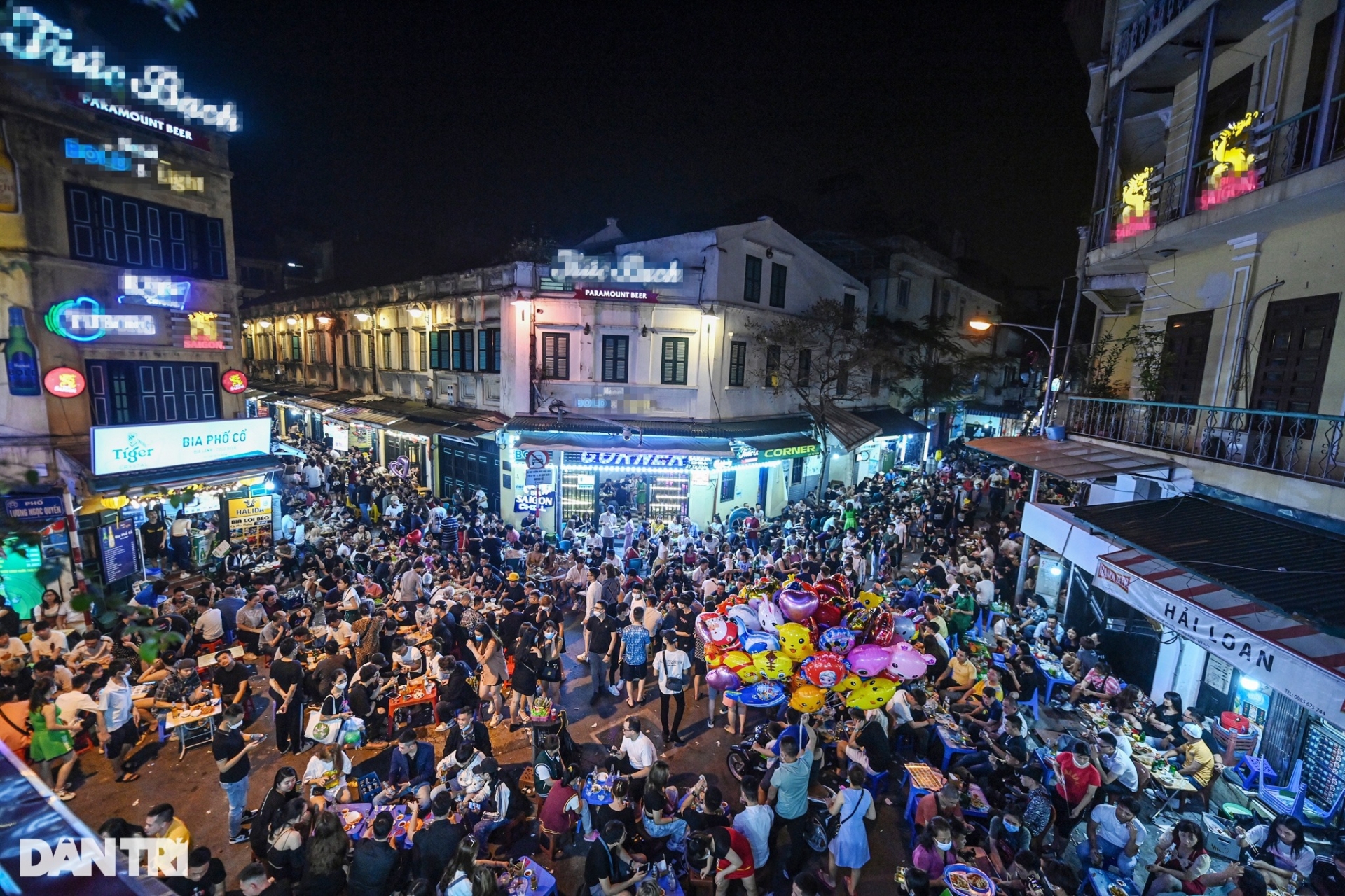 duong pho cong vien hang quan o ha noi dong nghit thoi hau covid