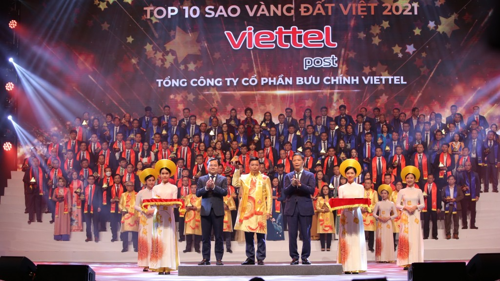 Doanh nghiệp logistics duy nhất lọt Top 10 Sao Vàng Đất Việt 2021