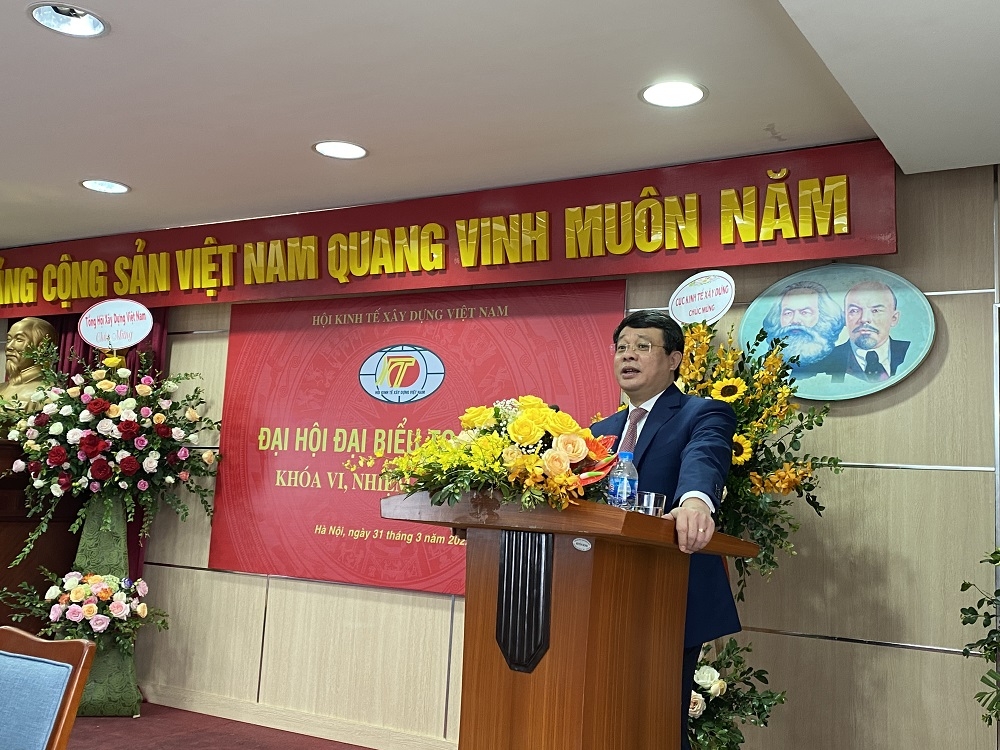 Hội Kinh tế xây dựng Việt Nam: Đại hội Đại biểu toàn quốc khóa VI, nhiệm kỳ 2022-2027 thành công tốt đẹp