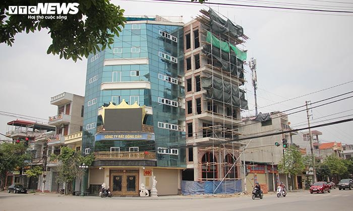 Thái Bình: Trụ sở công ty bất động sản của Đường “Nhuệ” vi phạm trật tự xây dựng