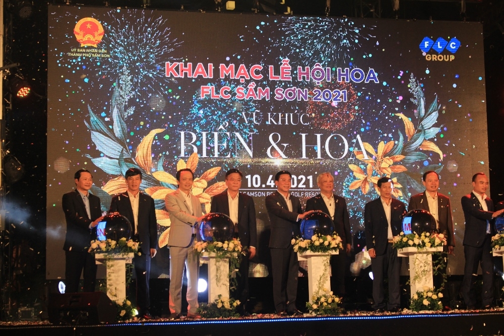 Thanh Hóa: Khai mạc Lễ hội  “Vũ khúc biển và hoa” tại quần thể FLC Sầm Sơn