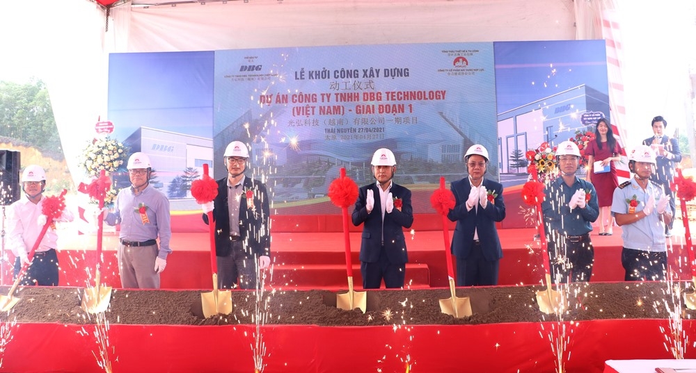 Thái Nguyên: Khởi công xây dựng nhà máy gia công và lắp ráp 80 triệu USD